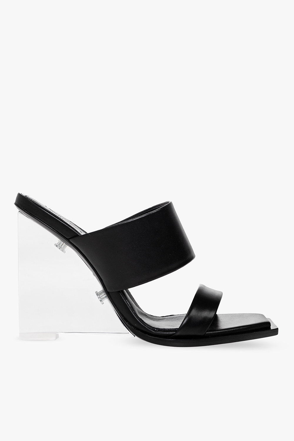 Women s Shoes Alexander McQueen Shard wedge slides SchaferandweinerShops McQ Alexander McQueen b1140 taille